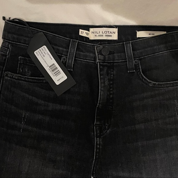 Nili Lotan Mid Rise Jeans NWT size 27 - Picture 2 of 3